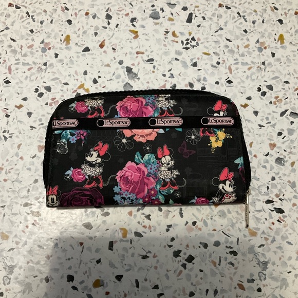 Lesportsac Handbags - Lesportsac Disney Minnie Mouse Zip Up Wallet
